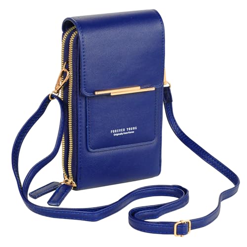 Image of Crossbody for Women, Trendy Small Phone Purse with Secure Card Slots, Lightweight Card wallet