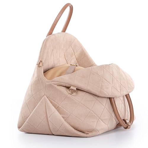 Image of Traveler's Choice Argo On The Purr-Suit 18 inch Pet Tote, Tan