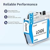 Zoyood LC426 Ink Cartridges Replacement for Brother LC426VAL LC-426 Printer Ink Cartridges LC426BK LC426C LC426M LC426Y Compatible with Brother MFC-J4335DW MFC-J4340DW MFC-J4535DW MFC-J4540DW (4-Pack) - Image 4
