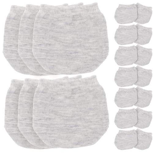 Image of DOITOOL Women Half Palm Socks Breathable No-Show Invisible Socks Sweat Absorbing Seamless Forefoot for High Heels and Daily Wear Comfort