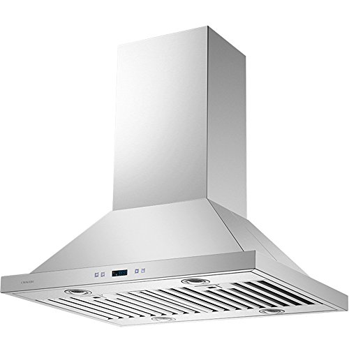 Cavaliere 30" Island Mounted Stainless Steel Kitchen Range Hood 900 Cfm Sv218B2-I30 #TOP3
