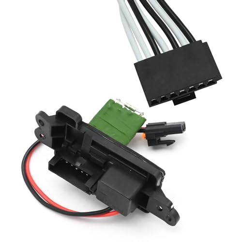 Image of Saihisday 22807122 HVAC Blower Fan Resistor Harness Kit for Manual AC Controls Replacement for Chevy, Cadillac, GMC Vehicles - Escalade, Avalanche, Silverado, Tahoe, Sierra, Yukon