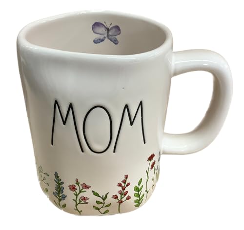 Taza Rae Dunn Día de la Madre con Mariposa Morada