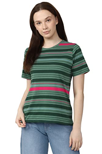 Image of Van Heusen Women's Cotton Regular Fit T-Shirt