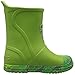 Crocs Bump It Graphic Rain Boot (Toddler/Little Kid), Parrot Green, 11 M US Little Kid