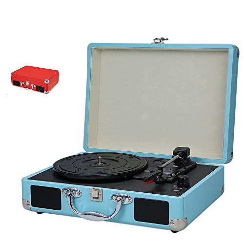 Tourne-Disque Portable Tourne-Disque Vintage Phonographe Tourne-Disque Stéréo Son Valise 180/200/300mm pour enregistreur… - Les Beatles, Paul McCartney, John Lennon, RIngo Starr, George Harrison Tourne-Disque Portable Tourne-Disque Vintage Phonographe Tourne-Disque Stéréo Son Valise 180/200/300mm pour enregistreur…