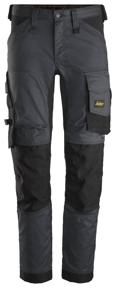 Snickers Workwear Unisex X, Steel Grey/Black, 28W / 32L EU