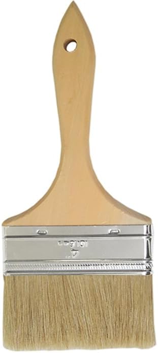 36-Pack of 4” Premier WV-40 Chip Brush 100% White Chinese Bristle, Double Thick