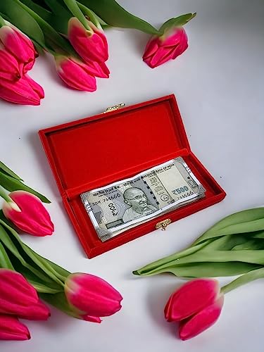 Image of SHAKTISM Wooden Decorative and Attractive Box Cash Box, Shagun, Jewellery Money Envelop Wedding, Gift Box, Bangel box (Pack of 1Pc) (SagunBoxHorse)