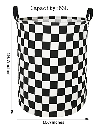 Image of MAIZMZ Boys Storage Basket Kids Hamper Storage Bins Toys Organizer Foldable Laundry Basket Large Collapsible Canvas for Home Outdoor Race Car Room Decor Gifts
