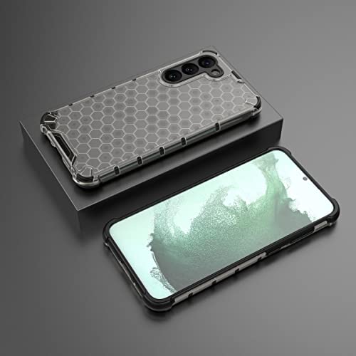Image of Glasgow Back Case Cover Designed for [ Samsung Galaxy S23 Plus 5G / S23+ 5G ] (Stylish Look | Shock Proof) - Black