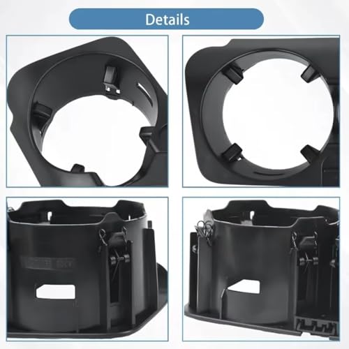 Porte-gobelet Classe E W213 et GLC W253 console centrale en carbone - 4