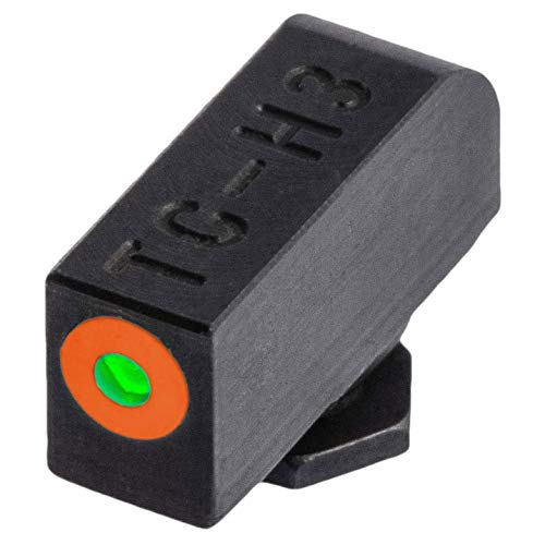 Image of TRUGLO Tritium Pro Night Sights, Compatible with Glock Handgun Models | Compact Durable Glow-in-The-Dark Front & Rear Gun Sight Set with Focus Lock Front Ring