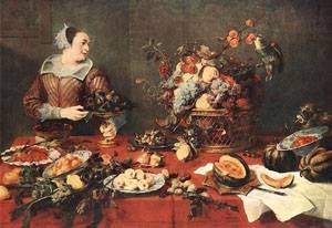 Reproductions de The Fruit Basket Frans Snyders peinture à l'huile grand format