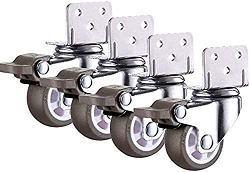 Roulettes pivotantes pour chariot meuble et remplacement de roues
