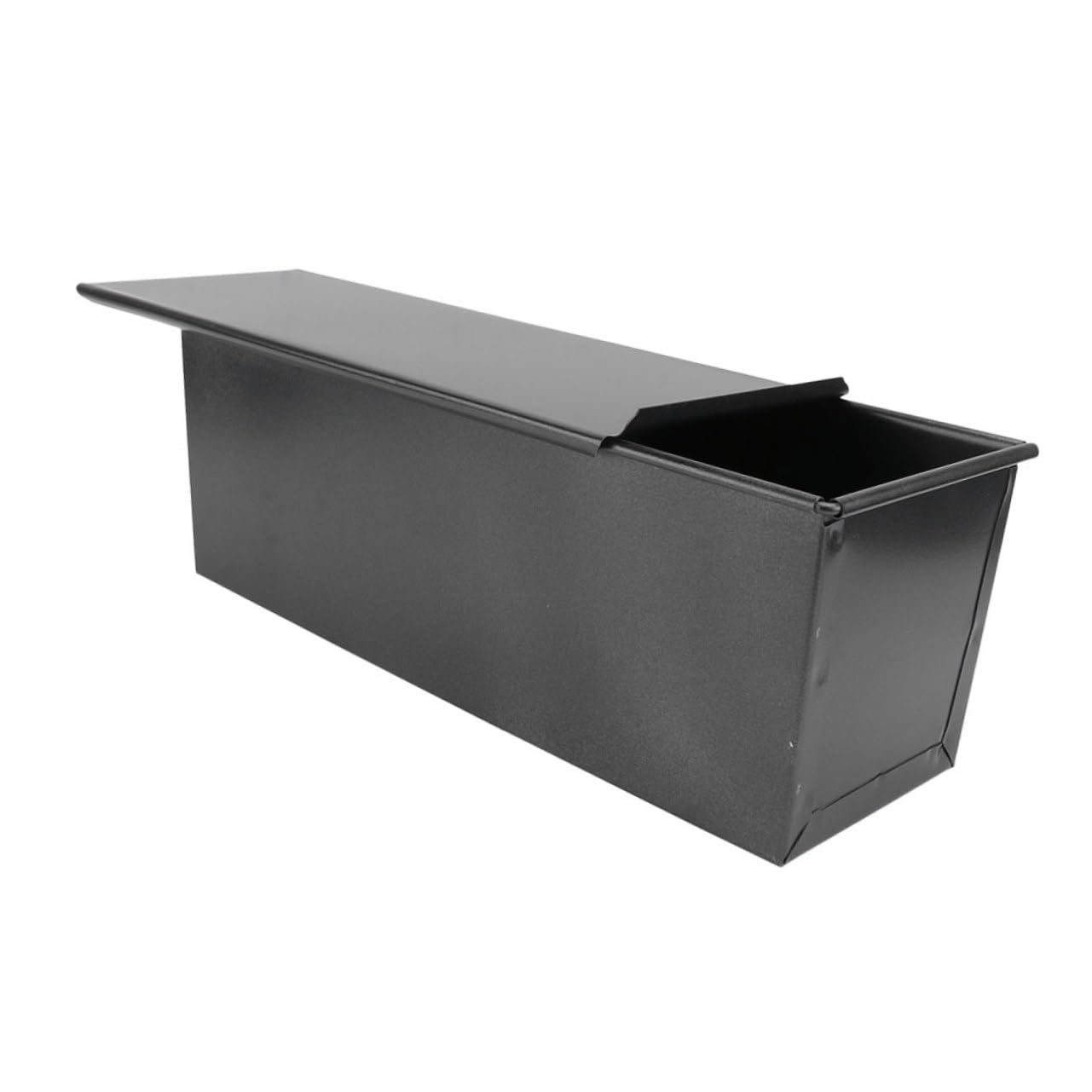Alipis 5 Moldes Deslizantes Para Tostadas Con Bandeja De Drenaje Reutilizables Con Tapa De Silicona De Aluminio Pequeños Para Hornear De Hierro Negro