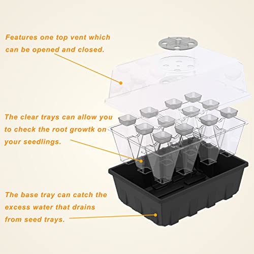 6-Cell Ejector Seed Trays
