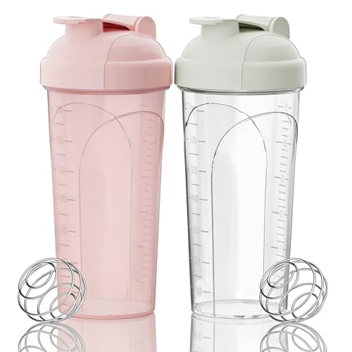PZMLOASN 2 stück Protein Shaker 800ML | protein bottle | eiweiß shaker