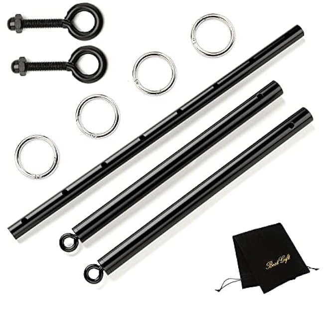 EXREIZST Adjustable Spreader Bar Set with Storage Bag Sports Training Tools Kit