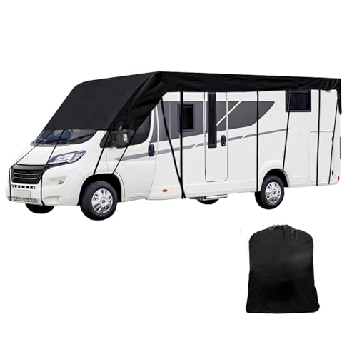 Dachabdeckung für Wohnwagen, Schutzhülle für Caravan Wohnwagen Schutzhülle Schutzdach 210D Oxford-Stoff 750x300 cm Plane für Wohnmobile, Schutz vor Staub und Nässe Wasserabweisend und Atmungsaktiv