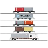 5er-Set Märklin 47680 H0 Containerwagen-Set der DB, MHI