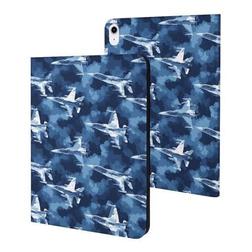 Veille auto pour cette coque iPad A16 11" 2025 fine et protectrice imprimé camouflage