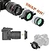 Super Macro Lens with Universal Snap-on Mount for 55mm to 72mm Filter,Snap-on Macro Lens Compatible with Canon EF, Nikon F(DX), Sony Alpha etc+ Lens Optic Pen Cleaner + 1 Micro-Fiber Cloth+EVA Storage