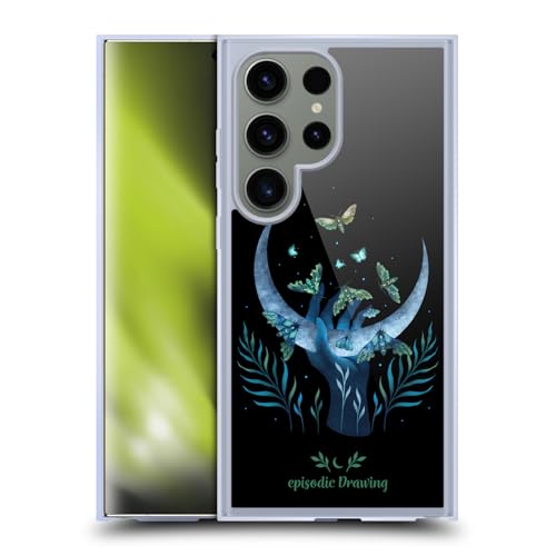Coque MagSafe Samsung S24 Ultra 5G Antichoc en Gel Souple Motif Champignons
