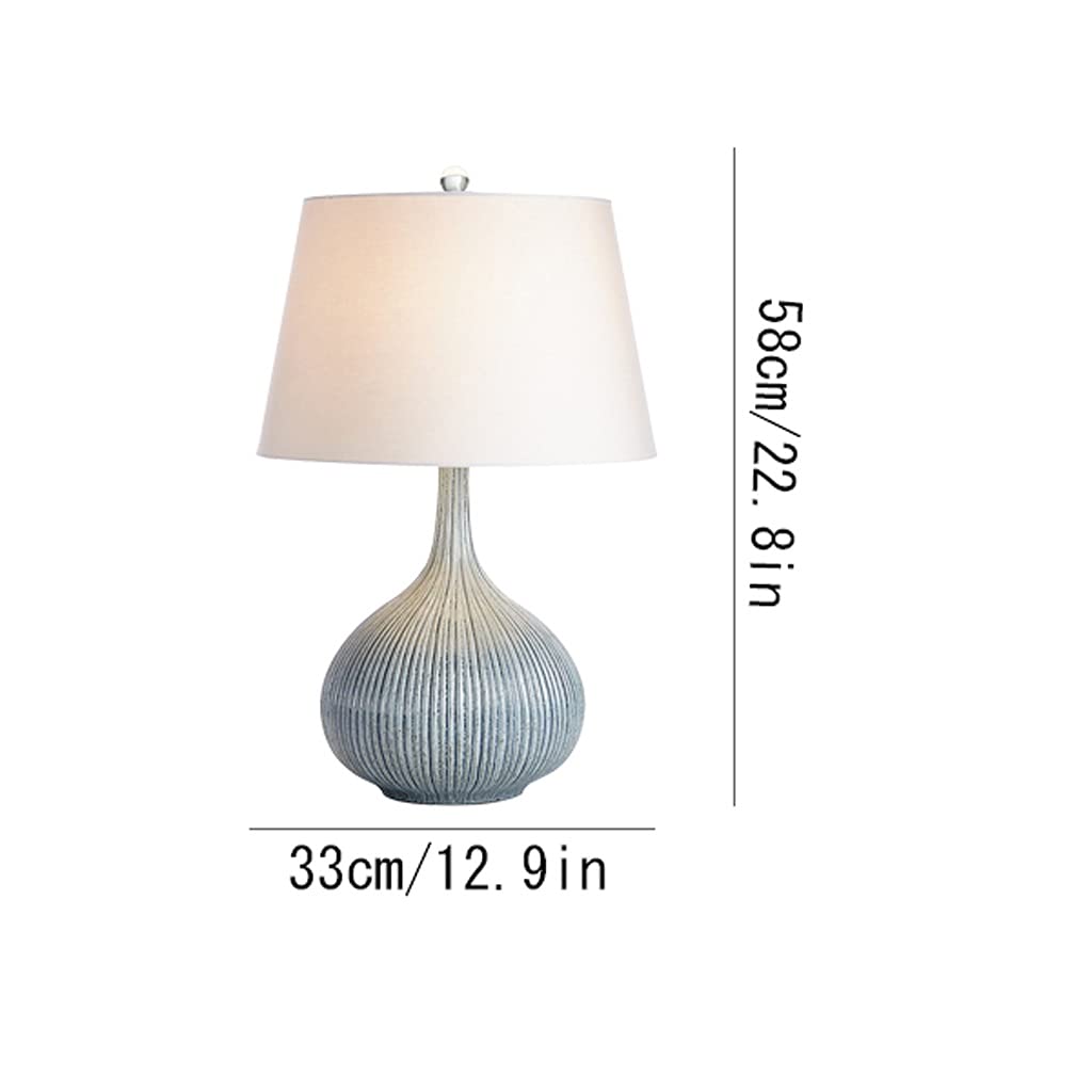 stołowych ​lampa Lampa stołowa Prosta ceramika Lampa stołowa Nowoczesna kreatywność Lampy nocne Nadaje się do sypialni i salonu Lampa stołowa