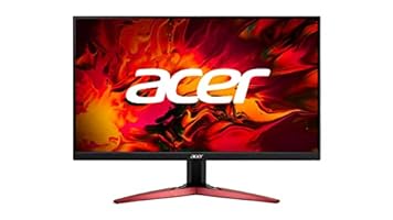 Acer KG241YS Monitor 24 Zoll (60 cm Bildschirm) Full HD, 165Hz, 1ms (VRB), HDMI 2.0, DP 1.2, AMD FreeSync Premium, Schwarz