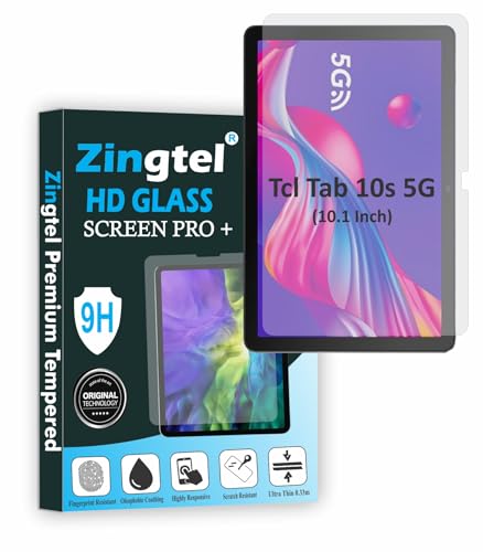 Image of Screen Guard Compatible With Tcl Tab 10s 5G (10.1 Inch) Fiber Screen Protector Not a Tempered Glass.
