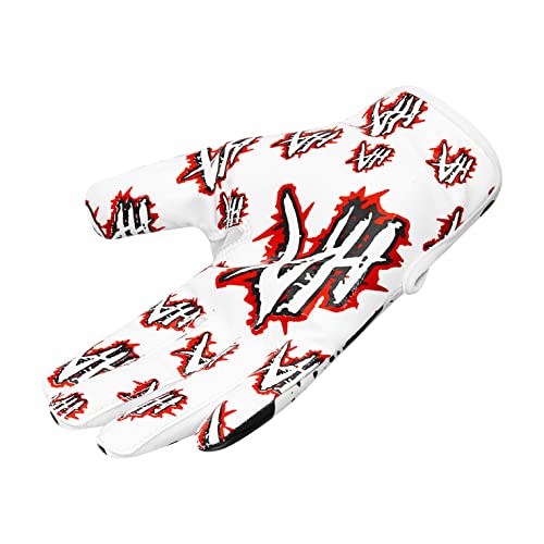 Lisaaz Football Gloves Skin Fit Tight-Stylish Youth Football Gloves Tacky Football Gloves Men | Football Gloves For Kids 8-12 Top Notch Football Receiver Gloves In Adult/Football Gloves Youth Sizes #TOP1