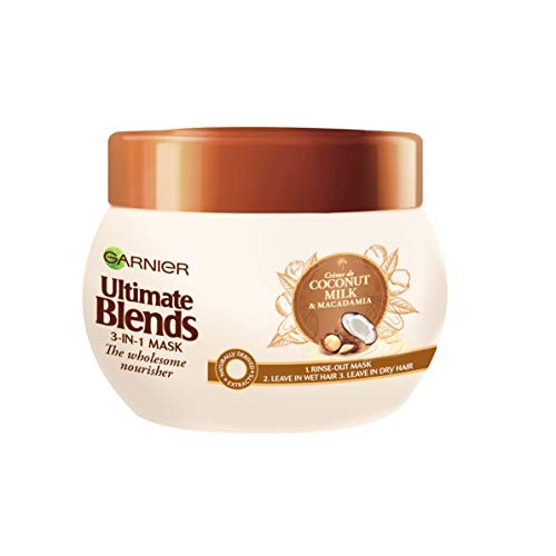 Garnier Ultimate Blends Coconut Milk Dry Hair Treatment Mask, 300 ml