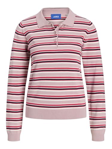Polo en tricot haut de gamme Jxlilliana Ls avec col polo élégant