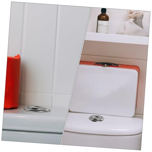 Botón de doble descarga SHINEOFI para cisterna de inodoro doméstico, pack de 2 unidades 4