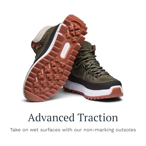 Image of SWIMS Men's Fjell Waterproof Hiking Boot, Salt Stain Resistant Leather Outdoor Winter Shoe