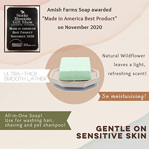 Amish Farms Handmade Bar Soap, Natural Ingredie...