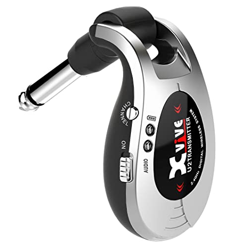 Xvive U2 – Émetteur / récepteur numérique, système sans fil pour guitare, basse et autres instruments, rechargeable 2,4… - Les Beatles, Paul McCartney, John Lennon, RIngo Starr, George Harrison Xvive U2 - Émetteur / récepteur numérique, système sans fil pour guitare, basse et autres instruments, rechargeable 2,4… – Image 3