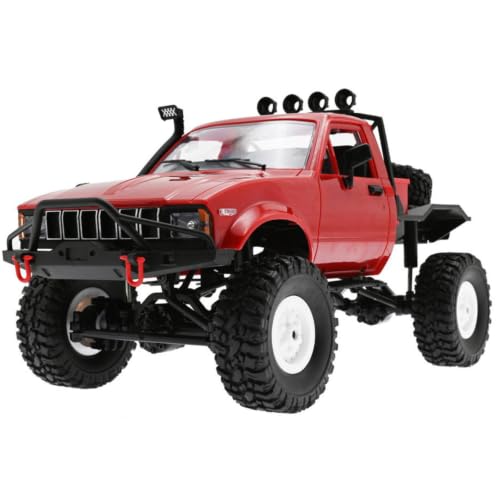 YIKESHU RC Rock Crawler, All Terrain Remote Control Car for Adults