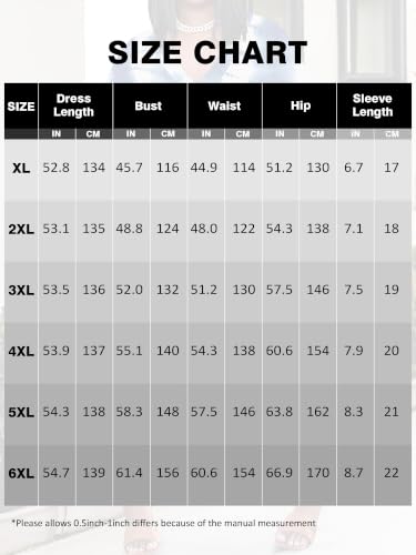 Image of PinkPatty Women's Plus Size Short Sleeve Maxi Dress Casual Loose V Neck Long Dress with Pockets