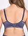 Wingslove Women’s Minimizer Bra Wireless Full Coverage Non-Padded Plus Size No Underwire Everyday Comfort(Violet,36C)