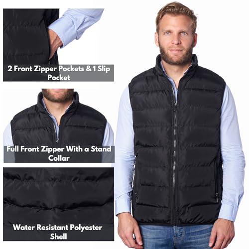 Alpine Swiss Asher Mens Lightweight Down Alternative Vest3