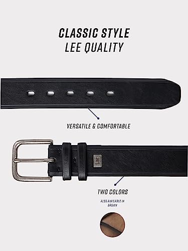 Lee Casual Mens Every Day Classic Belt with English Bevel Edges for Jeans2