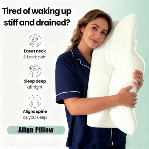 Oreiller cervical de qualité supérieure en mousse adaptative - 4