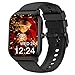 Smartwatch Bambini Uomo Donna, 100+ Sports & 24/7 Salute Orologio, Chiamate Bluetooth, Pressione Sanguigna, Frequenza Cardiaca, Stress, con/senza app, Sveglia, Calcolatrice, Contapassi Android iOS