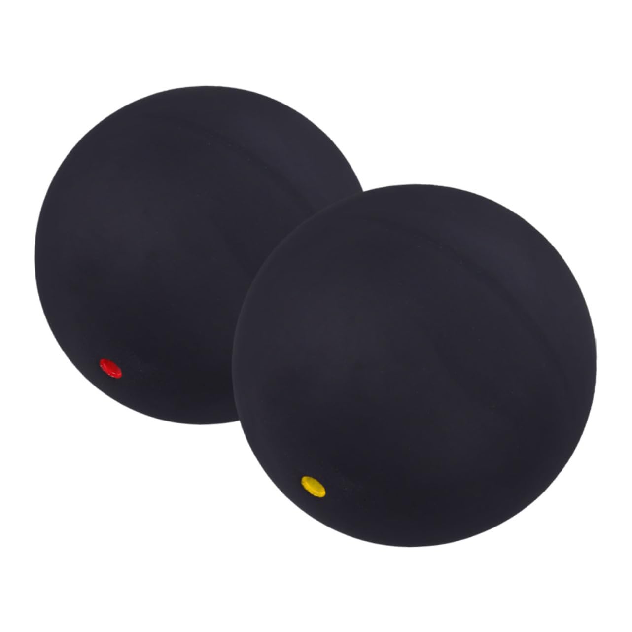 GANAZONO 2pcs Durable Single Dot Rubber Balls for Reaction Training Enhance Bounce Control and Precision for Athletes Optimized for Performance and Technique