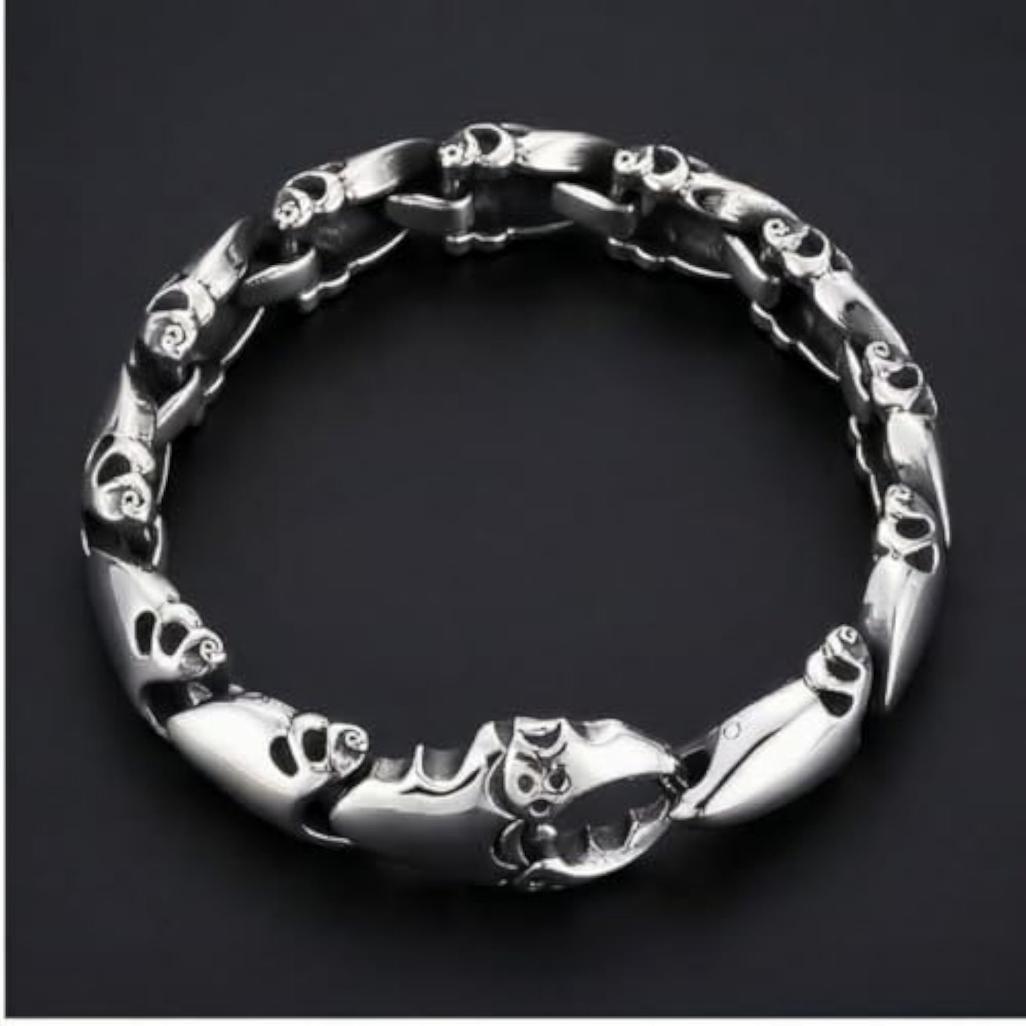Men's Pure Titanium Steel Bracelet, Durable Fashion Accessory