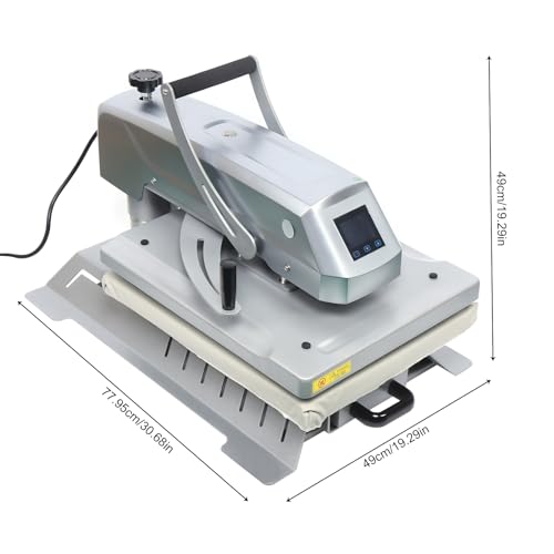 Heat Press 16'' x 20'' Semi-Automática 110V 1600W miniatura 6