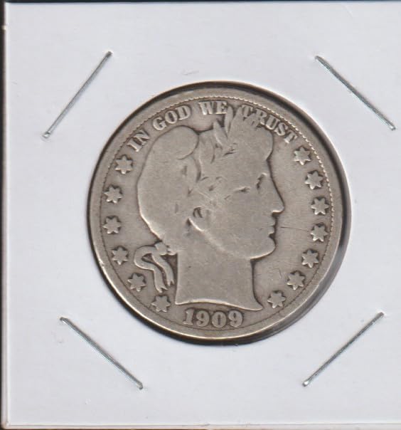 1910 Barber or Liberty Head (1892-1915) Half Dollar Choice Fine Details