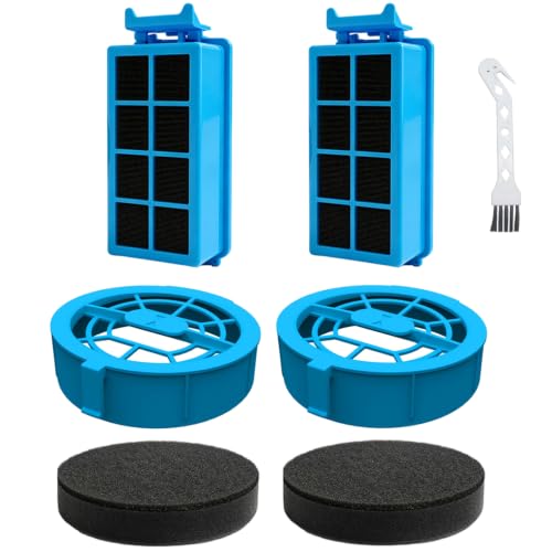 Image of 4 Pack Replacement Filter for Bissell 4052, 4039, 4282K, 4214K, 4051, 4205 | 4026, 4031, 4137, 4173, 4194, 4172, 4342 Vacuum Cleaner Filters Kit with 1 Cleaning Brush